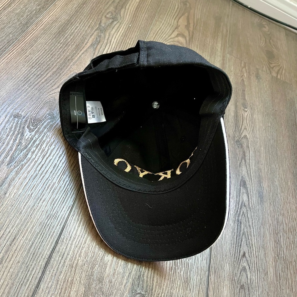 Black Cap with Gold 'TOKYO' Embroidery - Picture 7 of 9